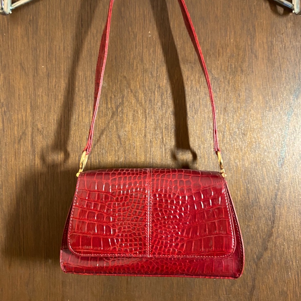 Liz Claiborne Red Over the Shoulder Bag